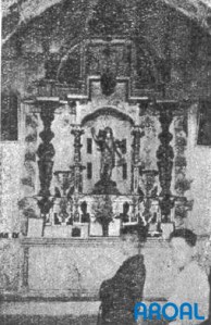 Ermita S. Sebastian.Interior.