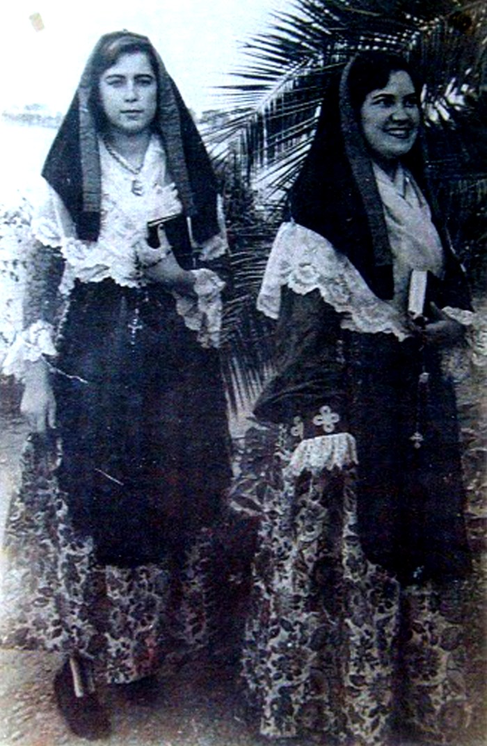 Traje de Serrana.  Isabel Nieto y Fini