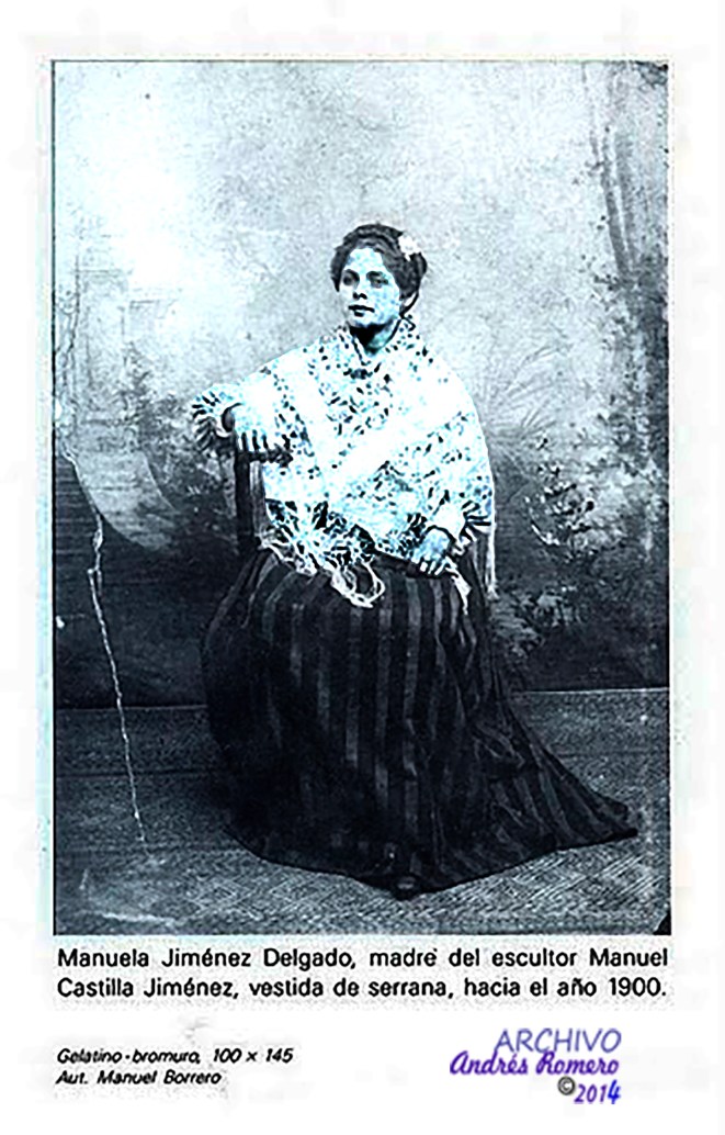 Manolita Jimenez Delgado. Serrana de Valverde