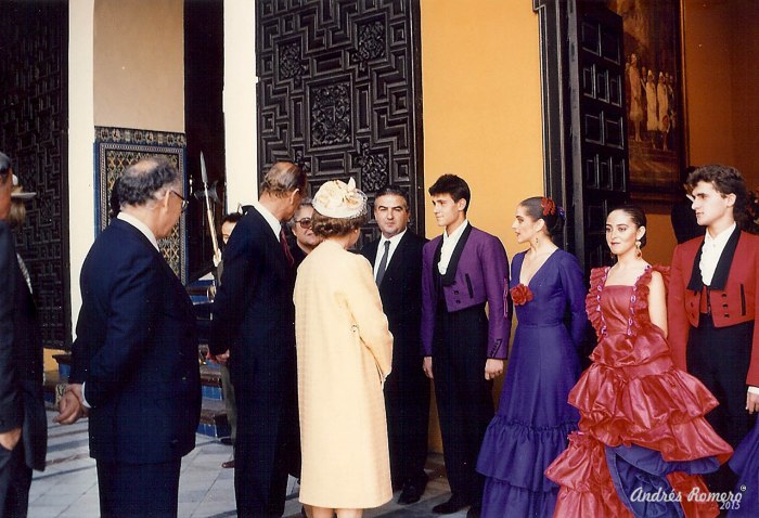 Albarizuela. Reina de Inglaterra 1988